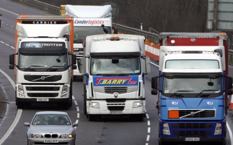 Logistics firm Wincanton said that revenue in April was down 15 per cent on a year-on-year basis,